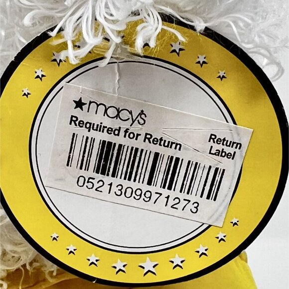 Teddy Bear  Gund - Macy's New York Bear Exclusive Christmas 2009  Believe 11" - Picture 12 of 13